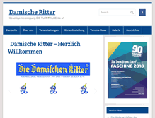 Tablet Screenshot of damischeritter.de